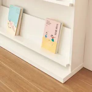 표지가 보이는 책 꺼내기 좋은 3단 낮은 책장 1600