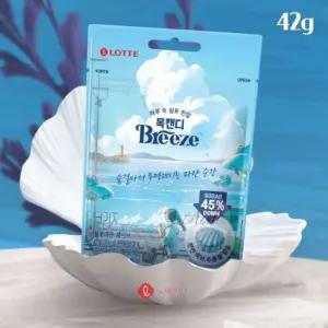 OH 롯데 저당 목캔디 42G 성인용 휴대용 저칼로리