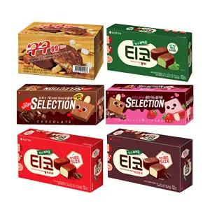 [롯데웰푸드]스몰포켓 아이스크림 6종(2+2) 4개 골라담기 구구 셀렉션 말차 티코