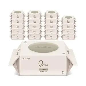 페넬로페 0퍼센트 올리브 캡형, 70매, 20팩, 1개