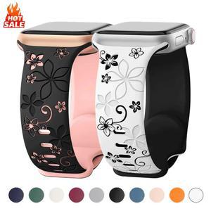 애플워치용 각인 스트랩 실리콘 밴드 46mm 40mm 44mm 41mm 울트라 8 5 아이워치 3 9 시리즈 42mm 6 45mm 49mm 7 10 3용 SE 11