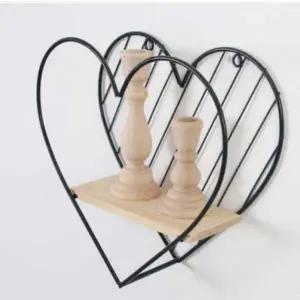 ( )신혼집 하트 벽선반 미니 선물 집꾸미기 진열 인테리어 미용실 네일아트