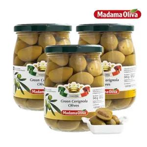 마다마 그린 체리놀라 올리브 545g 고형량 320g) 3개