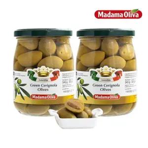 마다마 그린 체리놀라 올리브 545g 고형량 320g) 2개