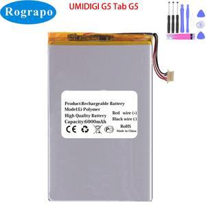 UMIDIGI G5 탭 키즈용 새 3.8V 6000mAh MT16 태블릿 PC 배터리