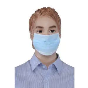 [하프클럽/]부직포 일회용 마스크 청색 50개 의료용 방역