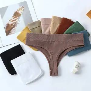 티팬티 TJ718535 심리스팬티 슬림 T팬티 여성 무봉제 팬티 3색