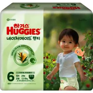 하기스 네이처메이드 팬티 6단계 공용 점보 29매