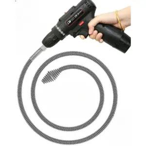 하수구 뚫는 기계 세면대 변기 스프링 청소기 막힘