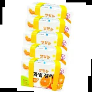 과일모양젤리 과일젤리 오렌지맛(5개)