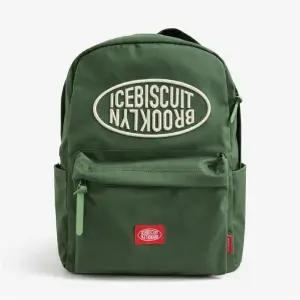 [웰빙창고] 아이스비스킷 심볼로고 포켓백팩 카키