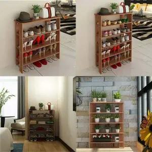 인테리어 4단 수납장 신발장 현관신발장 아파트 정리함