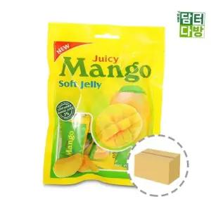 망고젤리 쥬시 망고 젤리 (24개입) 100g 1BOX
