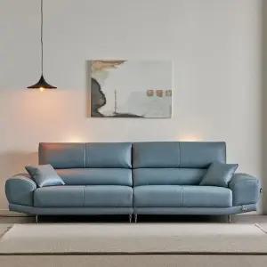 에보니아 노바라 이태리 천연 소가죽 소파 4인 코스트코 잡화마켓2602