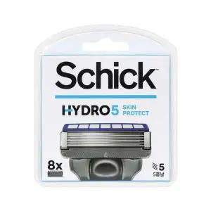 프리미엄스킨면도날 8개입쉐이빙날 하이드로5면도날 쉬크