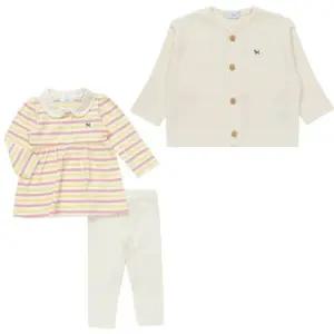 [블루독베이비] 코튼캔디 상하세트+가디건 (4617067212+4617003102)실내복 아가옷 백일 돌 선물 등원 유아