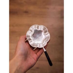 실버 필터 우유 디자인 스파우트 바구니 순은차탁 수공예 2cm 업소용 2컬러