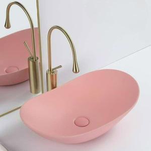 세라믹 세면대 미니 세트 인테리어 일체형 세탁실 원목 엔틱 소형 간이 하부장 유럽풍