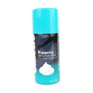 질레트 포오미 쉐이빙폼 센서티브 스킨 남성용 면도크