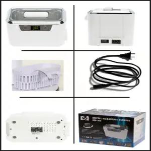 가정용 소형 초음파세척기 안경 디지털타이머 보석 시계용