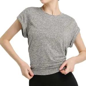여성 운동복 요가 필라테스 헬스 반팔티 상의 티셔츠