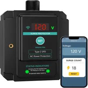 WiFi 온 집안 서지 보호기 108 000암페어/페이즈 2820줄(총) 열 보호 금속 산화물 바리스터 시간 및