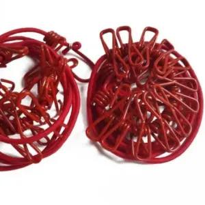 와이어 옷걸이 빨래줄 소품걸이 2개입 와이어 건조대 2개입