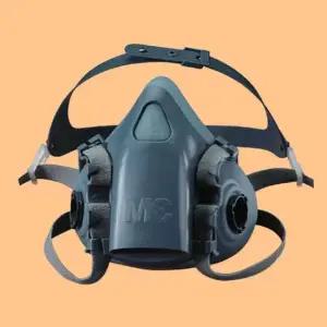 3M 방독 마스크 방독면 반면형 중형 분진 작업 현장