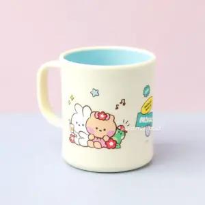 라인프렌즈 미니니 키요 더블컬러 핸들컵