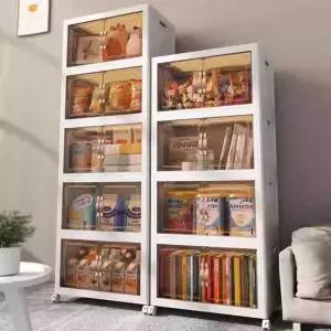 바퀴 서랍장 플라스틱 수납장 리빙박스 폴딩 캐비닛 가든 미니 와이드 정리함