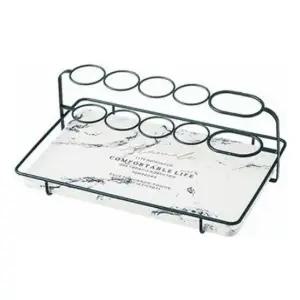 대리석 규조토 욕실 트레이 칫솔 받침대 다용도 디자인