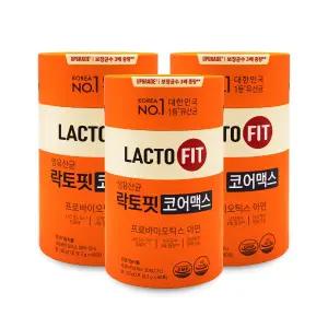 종근당건강 생유산균 락토핏 코어맥스 2g x 60포 X 3통 I