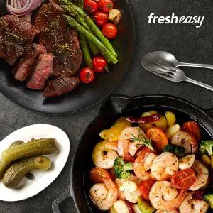 프레시지 베스트 냉장 세트(블랙라벨스테이크+감바스알아히요)