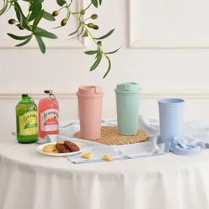 씨밀렉스 리유저블 텀블러 3개 세트 사무실 학생 휴대용 컵 MNA