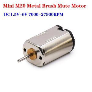 미니 FF-M20 금속 브러시 모터, 정밀 디지털 카메라 장비용 고속 엔진, 장난감 모델, 8mm x 10mm, DC 3V 3.