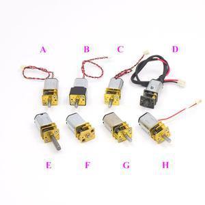 미니 N20 기어 모터, DC 3V-12V 저속 풀 메탈 기어박스 기어 감속기, 전기 엔진, 대형 토크, DIY 장난감 로