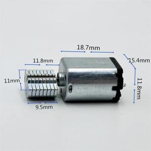 마이크로 DC 3V-4.2V 030 진동 모터 DIY 장난감 모델 성인 마사지 및 피더 용 15mm x 12mm 편심 휠 진동기