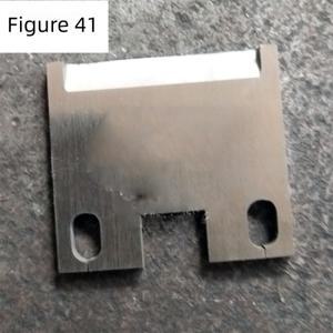 ZTEM 1Pcs 고속 강철 블레이드 컴퓨터 와이어 커팅 머신 와이어 스트리핑 기계 터미널 필링 블레이드 도구