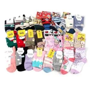 국산 캐릭터 발목 아동 면양말 종합 10족세트 혼합 남아 양말 발목 세트 캐릭터 여아