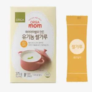 풀무원 하이아미쌀로 만든 유기농 쌀가루(중간입자) 25g 15개