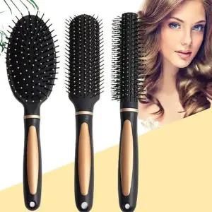 뽕브러시 머리빗 중간롤빗 여신머리 뿌리볼륨 헤 (WFK8CWO)