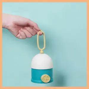 운동용 단백질 휴대용 보충제 밀폐 보관 케이스 세척 편리 분유소분통