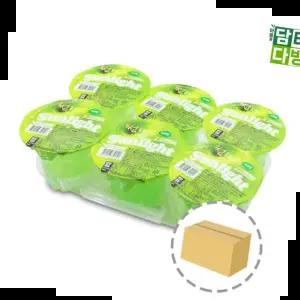 사과맛젤리 썬라이트 사과맛 푸딩젤리 (48개입) 180ml 1BOX