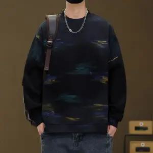 슬램덩크 남성 맨투맨 나염 프린팅 라운드 가을 트렌드 HO3