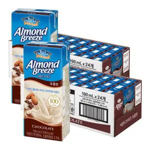 아몬드브리즈 초콜릿 190ml 48팩
