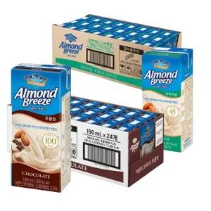 아몬드 브리즈 오리지널 24팩 + 아몬드브리즈 초콜릿 24팩