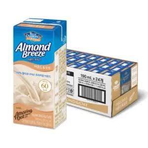 아몬드브리즈 아몬드앤오트 190ml 24입 /아몬드오트
