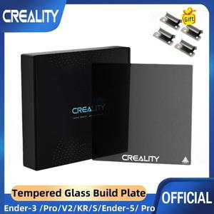 Creality Ender 3 유리 침대 업그레이드된 3D 프린터 강화 유리 플레이트 빌드 표면 235x235x4mm Ender 3/E