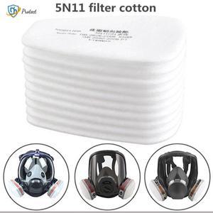 산업 방진 필터 면 교체 가능, 100/6200 화학 호흡기 가스 마스크 스프레이 페인팅, 10-7502/6800 Pcs 5N11