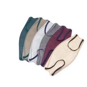 3D 물고기 일회용 부직포 마스크 남성 여성 6PCS 블랙 할로윈 코스프레 마스카라 네그라스 마스크